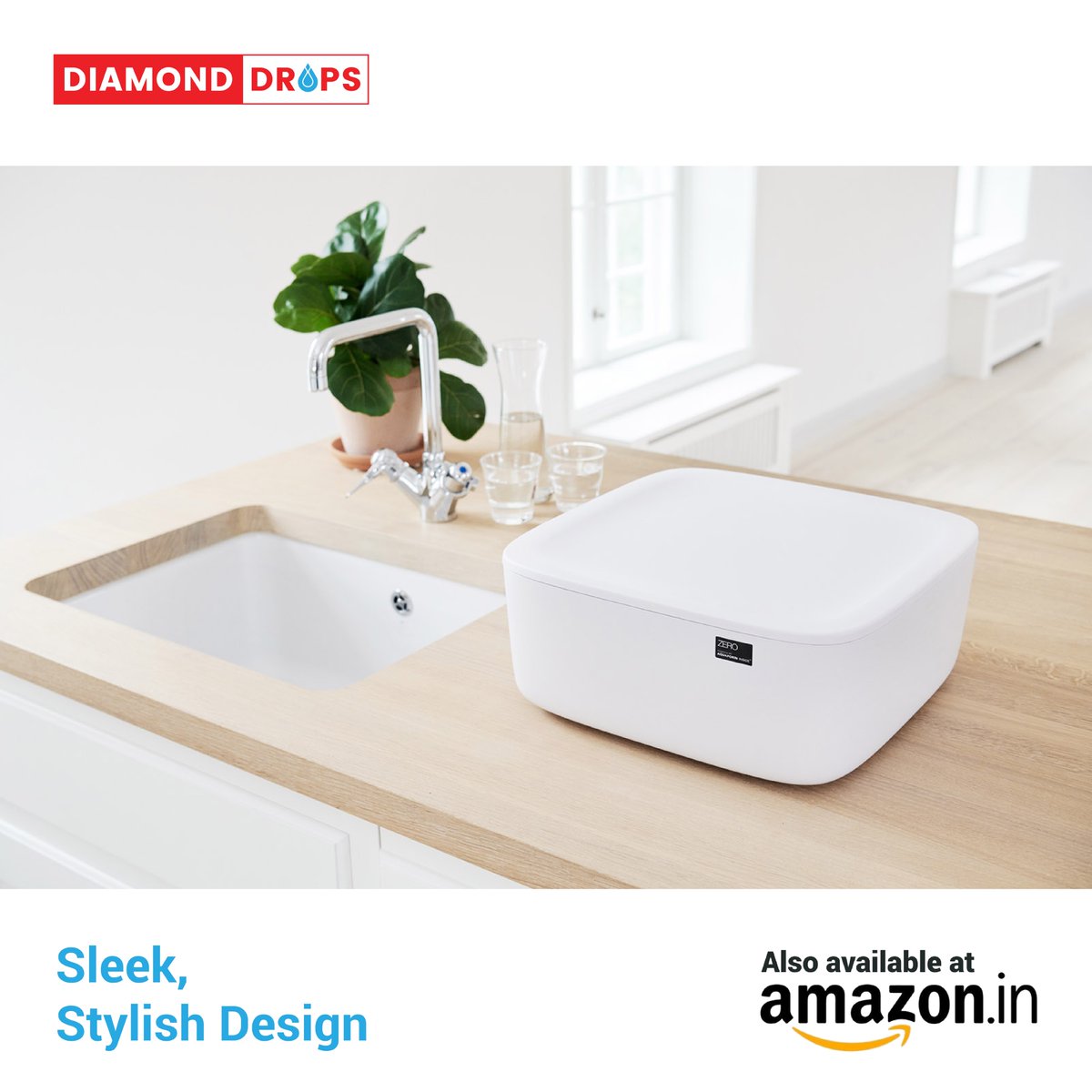 TheDiamondDrops's tweet photo. The innovative Aquaporin Inside® technology eliminates germs &amp; dissolved contaminants naturally, giving you clean, odourless water. Connect with our experts https://t.co/eXPSTNGtrm 
Available on Amazon too - https://t.co/zOHrGZ9TKy

#diamonddrops #zeroelectricity #aquaporininside https://t.co/miFCtIsE0R