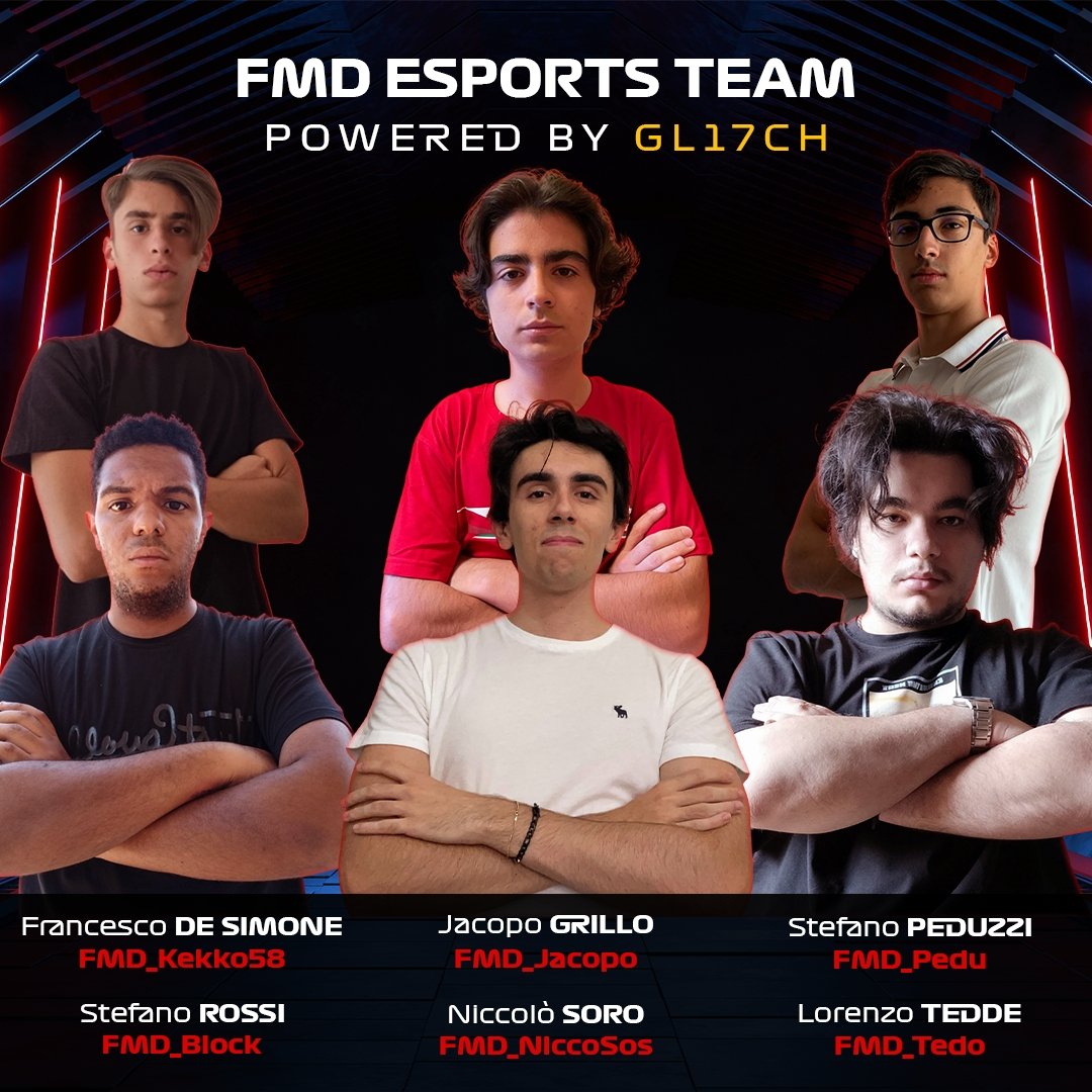 Starting roster for F122.
#bethegl17ch #teamfmd
