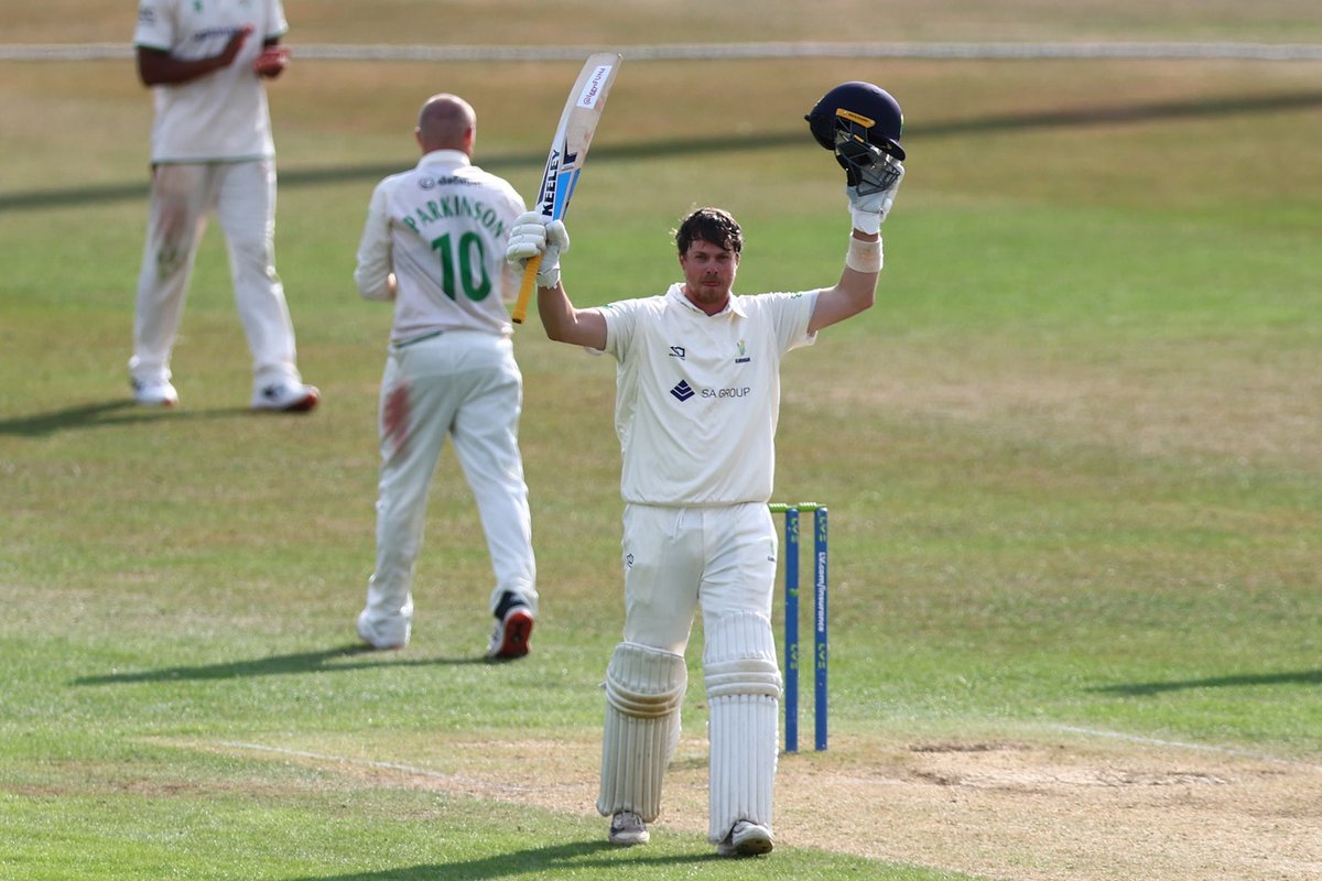 sanortheast's tweet image. It’s not quite sunk in yet but I can honestly say this has been a week I’ll never forget. To leave a mark on the game we all love is very special, and getting the win made it even more so. Great declaration from @mattmaynard25,@lloyddl2010 and awesome from the bowlers. #GoGlam