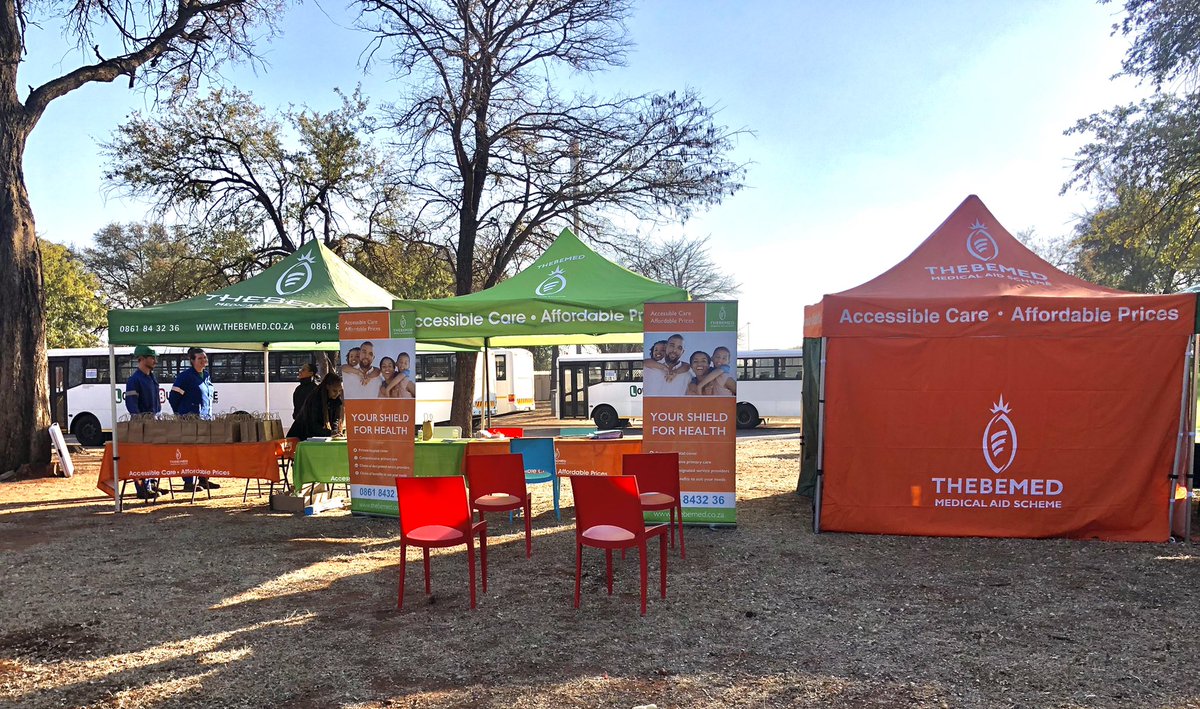MadladlaConsult's tweet photo. ThebeMed Wellness day at Exxaro Grootegeluk Mine, Lephalale. 

#Thebemed #momentumwellnessday #medicalaidscheme #affordablecare #affordableprices #Mineworkers #madladlaconsulting https://t.co/6M1LsMfiU8