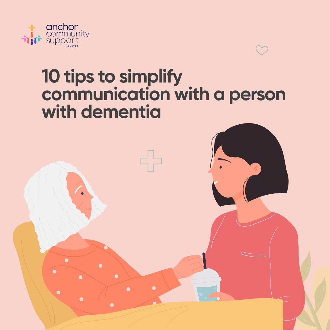 AnchorCommUK's tweet photo. Do you work with people suffering from dementia? Or maybe your loved one is experiencing some of the symptoms? Here are 10 simple techniques to incorporate into your routine and simplify communication with a person with dementia. #jointoanchor #caregivers #supportworker #Bristol https://t.co/LQsoP3TyZa