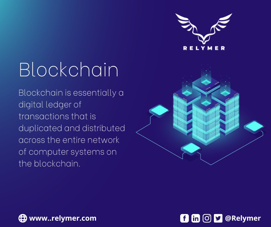 relymer's tweet photo. As businesses acknowledge that blockchain has the potential to revolutionize the way they do business, adoption is rapidly expanding. 
Visit https://t.co/a8utaDDiPV and contact us for all of your blockchain development  Projects !

#blockchain #blockchaintechnology #relymer https://t.co/xe8SPdPQrI