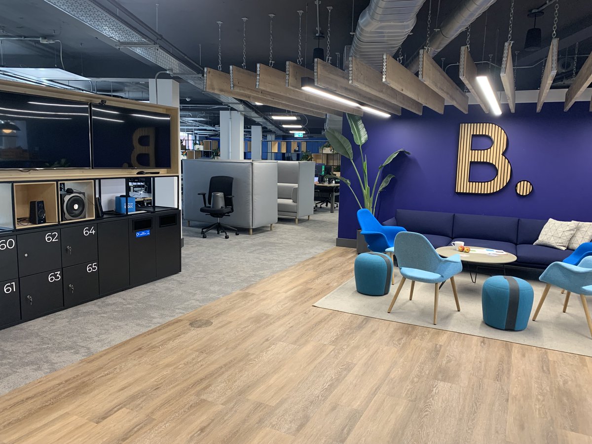 AMHProjects's tweet image. Who&apos;s next for a office makeover?