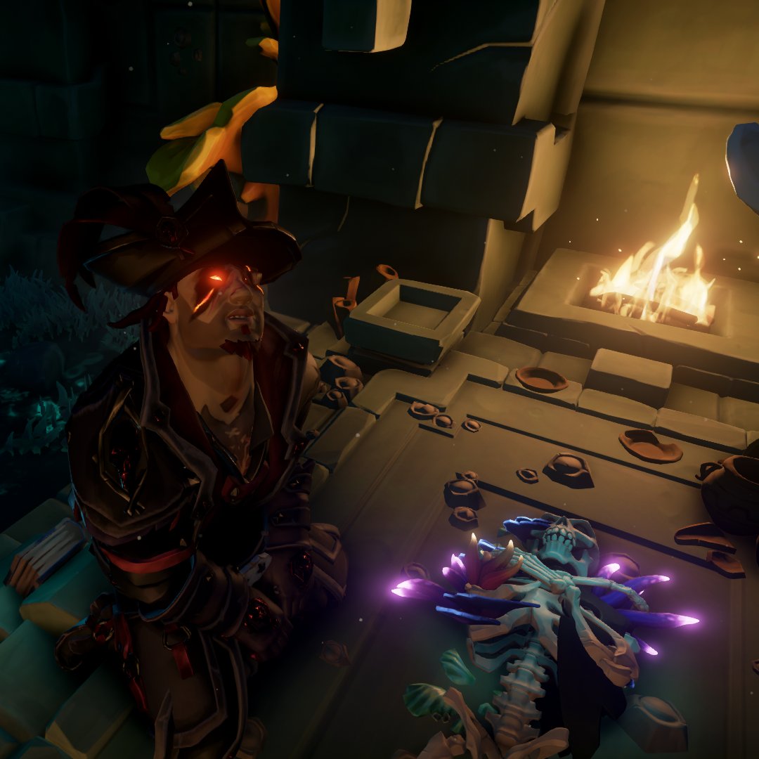 Wondering what might have been, underground.
#SoTShot <a href="/SeaOfThieves/">Sea of Thieves</a>