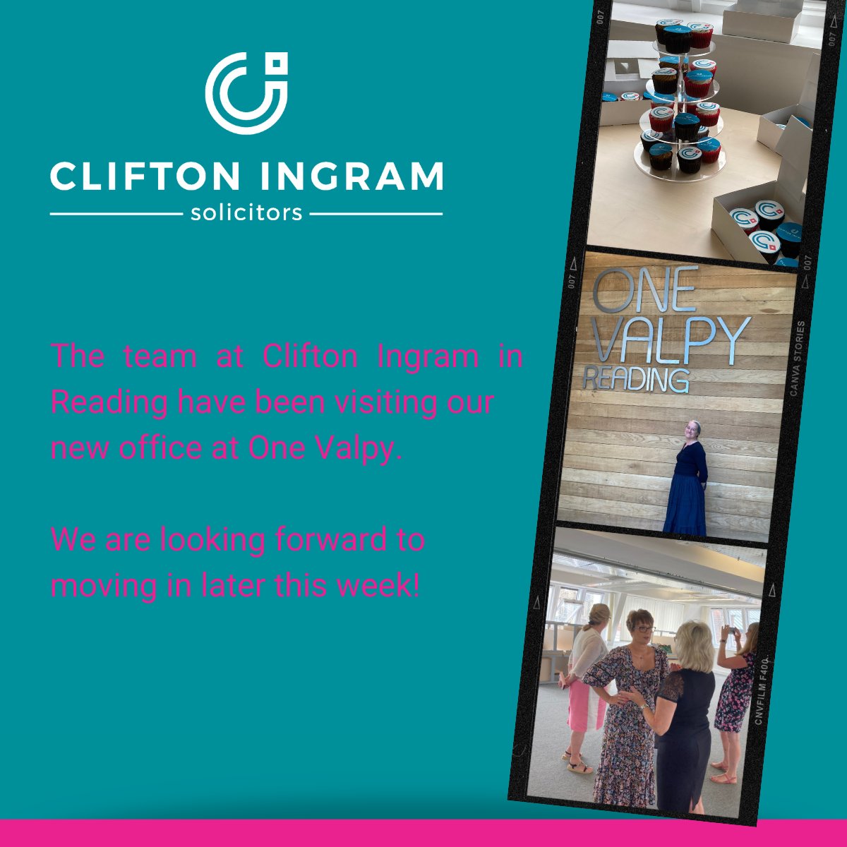 Our Reading team have enjoyed taking a look at our new office at One Valpy, on Vaply Street in Reading. After enjoying some lunch, the team took a tour of our new office in preparation for our move at the end of the week.