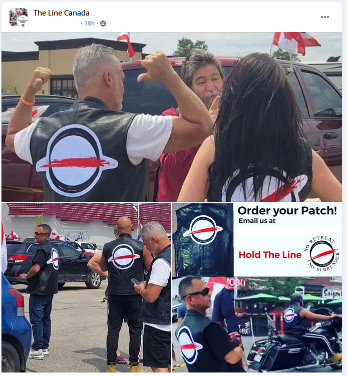 TonyYvce's tweet photo. Oh dear god, they have patches for motorcycle vests.
🤦♂️🤦♂️🤦♂️ https://t.co/Dkzm7bkXvV