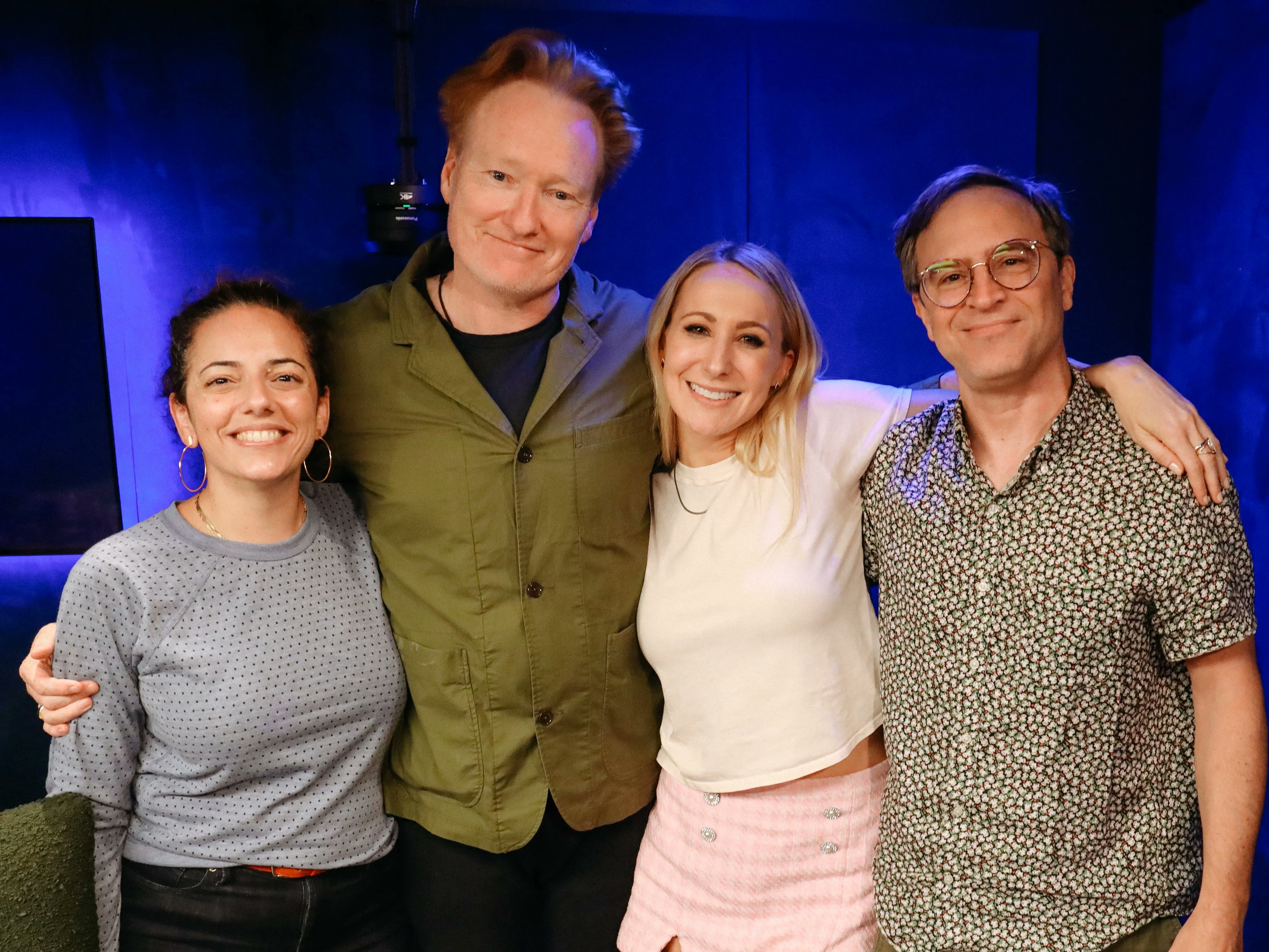 Conan O'Brien on Twitter "Had a blast chatting with nikkiglaser about living with her parents