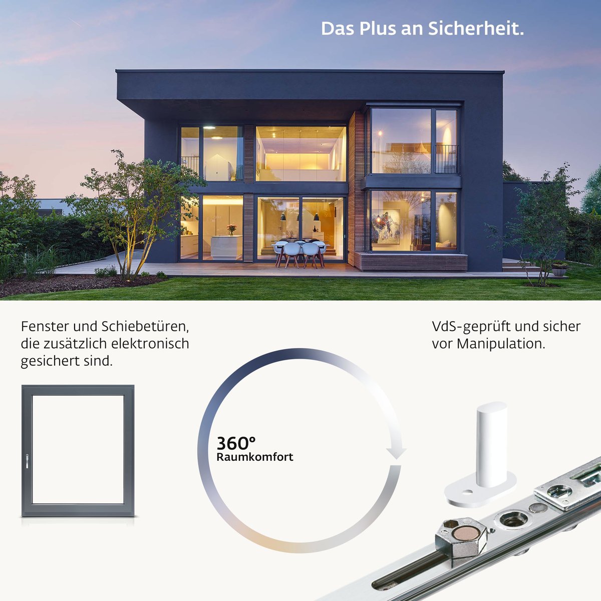 Der VdS-geprüfte #AEROCONTROL #Magnetschalter bietet die nachrüstbare Lösung für hohe #Sicherheitsansprüche. So lassen sich Fenster und Hebe-Schiebe-Türen in ein zentrales #Alarmsystem einbinden. 
Mehr erfahren! ➡️ link.si/360gradaerocon…