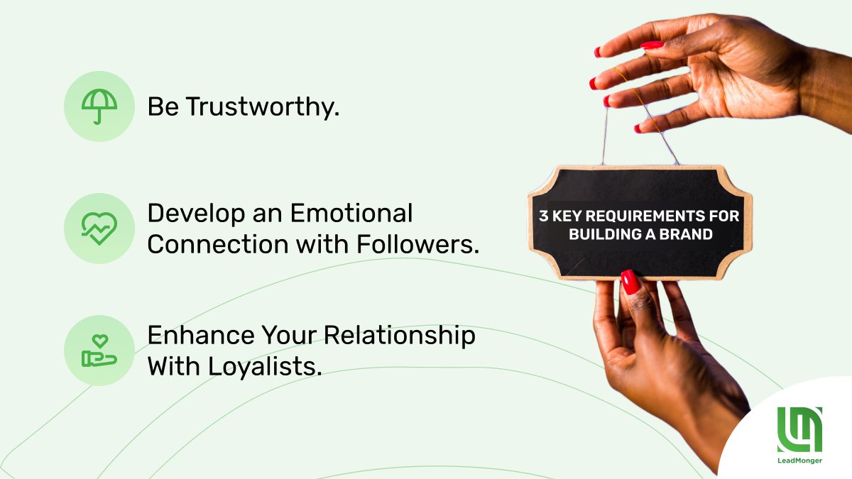 lead_monger's tweet photo. Your brand doesn't exist in a vacuum. It exists with your customers, co-workers, and everyone who comes in contact with it on a daily basis. Position the brand to always portray the values you want to be known for.
#brandawareness #consumerrelationship #connections https://t.co/Un4aZWEse1