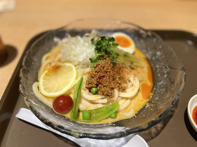 豆乳うどんうまほぉ〜 