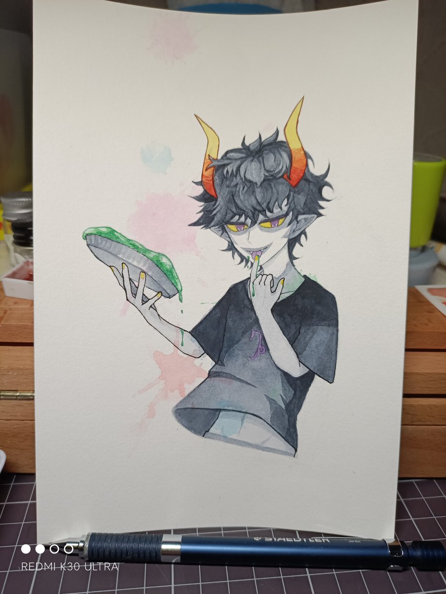 TotoroShadow's tweet photo. 开始忘了画角，傻乎乎的我 https://t.co/BPPw2SKp1I