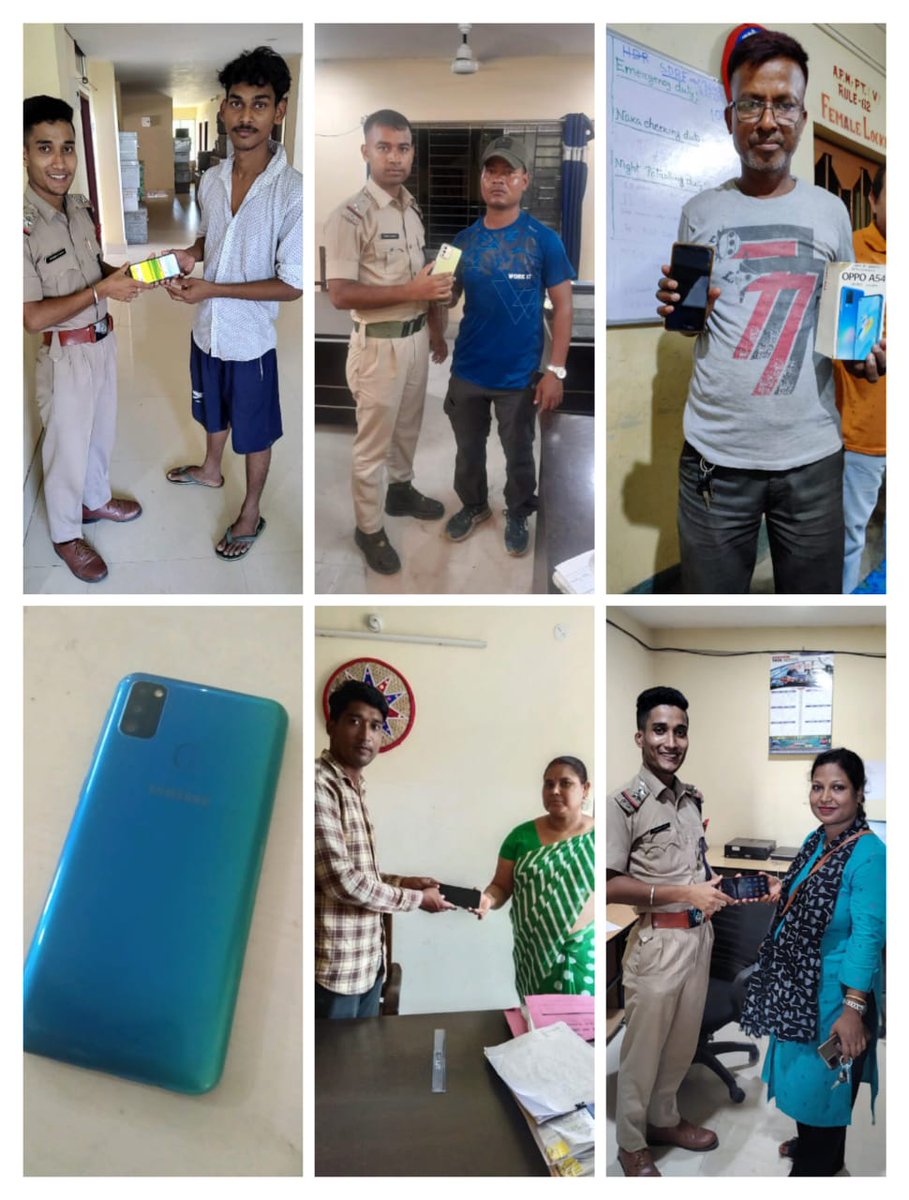 Our endeavour to recover and handing over of the lost mobile phone handsets to the owners goes on. @assampolice @DGPAssamPolice @gpsinghips @HardiSpeaks