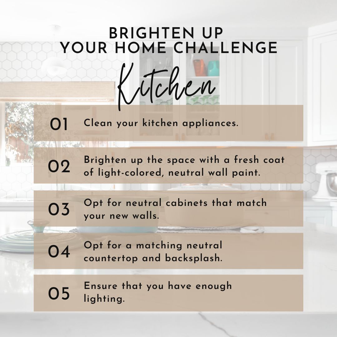 mariedavishomes's tweet photo. This is called the "Brighten Up Your Home Challenge" and with it, you can make your home a more inviting place to live. 

#GuylaineBelleyBrokerAssociate #kitchen #kitchendesign #kitchendecor #kitchenrenovation #realestate #realtorhacks #kitchenredesign #springhomemaintenance https://t.co/AJVKn5dOas