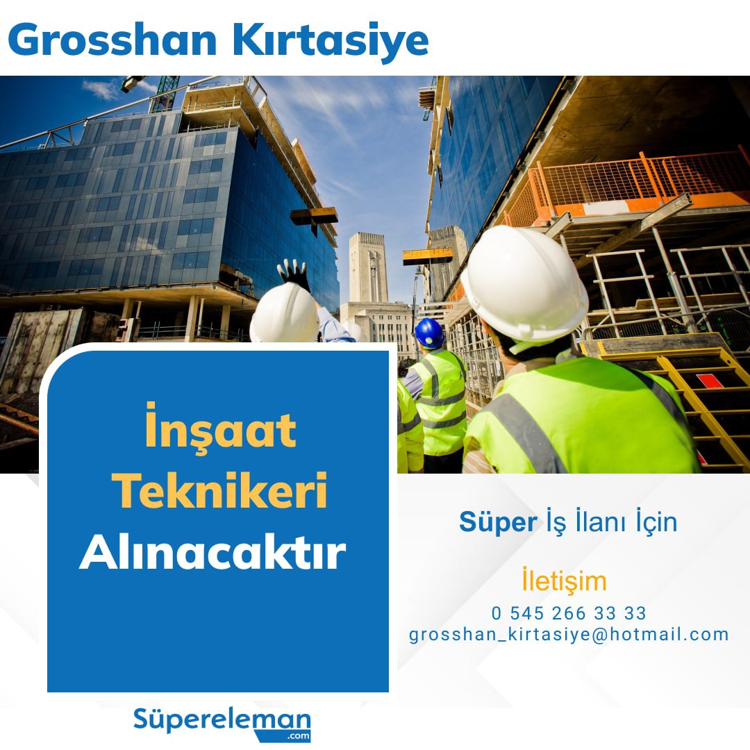 İnşaat teknikeri alınacaktır

İlan Detayları:
.
supereleman.com/ilan-insaat-te…
.
#inşaat #tekniker #proje #insaatteknikeri #personel #iş #işilanı