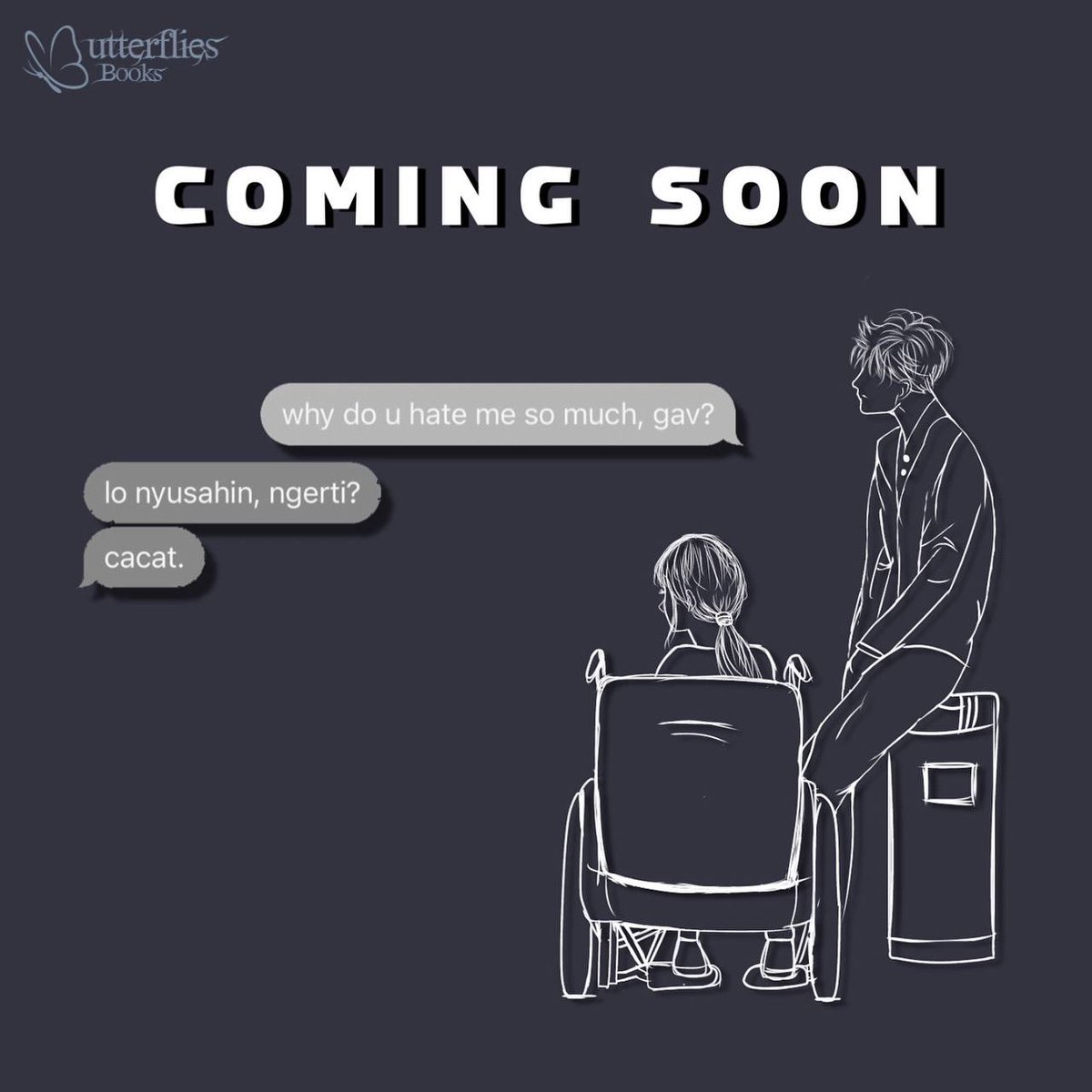 Butterfliesreal's tweet photo. Ayo tebak-tebakan sama Minflies! Dari clue di atas kira-kira cerita selanjutnya yang bakal terbit di Butterflies Books cerita apa nih?
Jelas banget lah yah, cluenya tuuuh๐โค๏ธ
#comingsoon #terbit #ceritafiksi #novel #penerbitbutterfliesbooks #butterfliesbooks https://t.co/aJfRsWtLNw