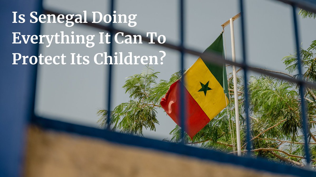 Is #Senegal doing everything it can to protect its children?

Our #antitrafficking 🇸🇳 Think Tank analyzes the past, present, and future of human trafficking and how it affects child development in this new editorial 👉 t.uga.edu/8au 

#EndHumanTrafficking <a href="/JTIP_State/">U.S. State Dept. Trafficking in Persons Office</a>