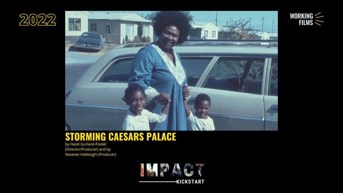 workingfilms's tweet photo. π¦ 2022 #ImpactKickstart spotlight: @StormingCaesars by Hazel Gurland-Pooler (Dir/Prod) & Nazenet Habtezghi (Prod).
π₯ Grassroots activists in Las Vegas launched a feminist anti-poverty movement that challenged a nation.
Impact Kickstart awardees: https://t.co/TMt5enaUBF https://t.co/SfKpSakFoT