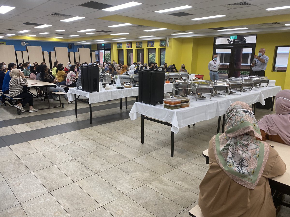 First day back with our Instructional Assistants - an amazing group of people who are the foundation of the elementary school. #sasedu <a href="/SAmericanSchool/">Singapore American School</a>