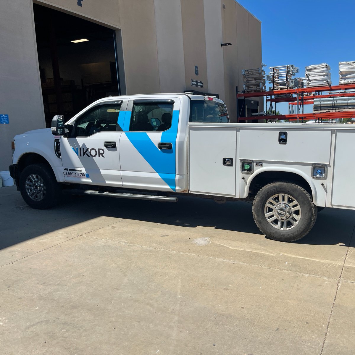 It's all smiles over here and guys are loving the new truck decals. After a little maintenance they're all ready to hit the road! #BeVIKOR #DedicationToElevation #ElevateWireless