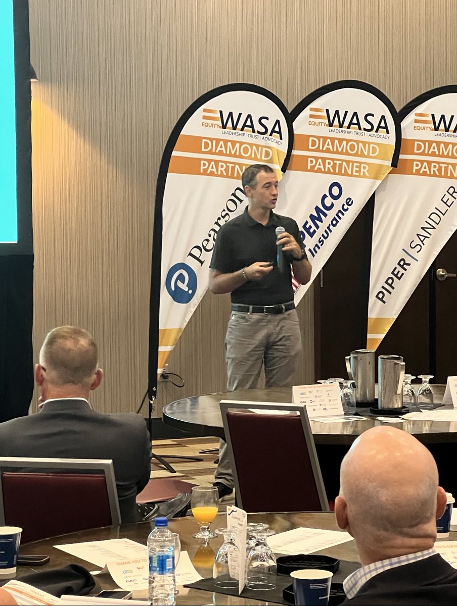 SuptSwinyard's tweet image. I was honored to spend time this morning speaking at the @wasa_oly Incoming Superintendents Conference. We are better when we are learning and collaborating together - grateful for the leadership and planning of @SuitguyMike and @joel_aune