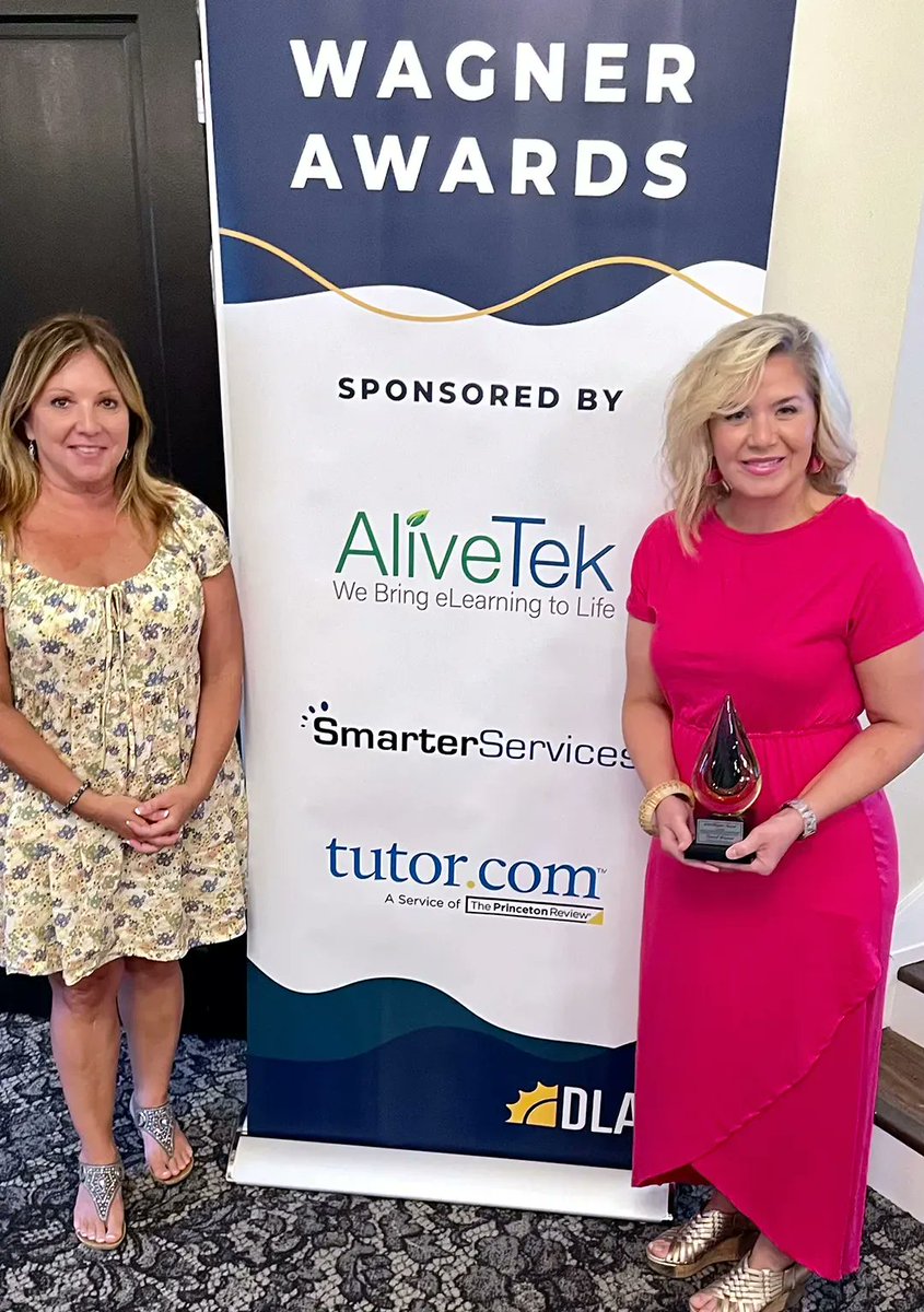 Congratulations to Dr. Carrol Warren from NCSU, recipient of the Wagner Award for Innovation in Distance Learning Administration, sponsored by AliveTek, for #DLA2022.
See buff.ly/3PS7bYn for a description of this esteemed award. <a href="/DrCarrolWarren/">Dr. Carrol Warren</a>