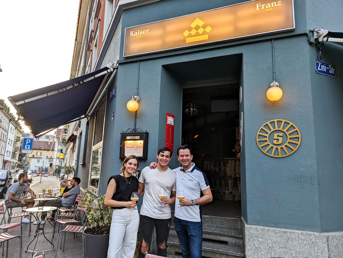 BeerZurich's tweet photo. Another great beer experience for locals and visitors of the city alike 😉🍻To join us next time on 04.08, book below:

https://t.co/6f0OBlNL2Q

Among the tasty brews we had were some from Bibibir, St. Laurentius Bülach Craft Beer and BFM - Bière des Franches-Montagnes https://t.co/9nvKAK9SxM