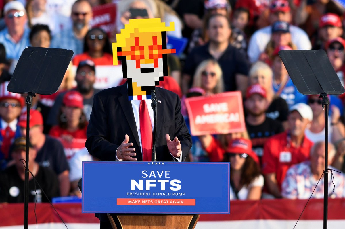 DonaldPumpNFT tweet media