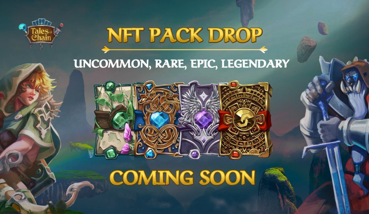 Prepare your TALE tokens!⚡️✨ #NFT #Pack #TALE #talesofchain