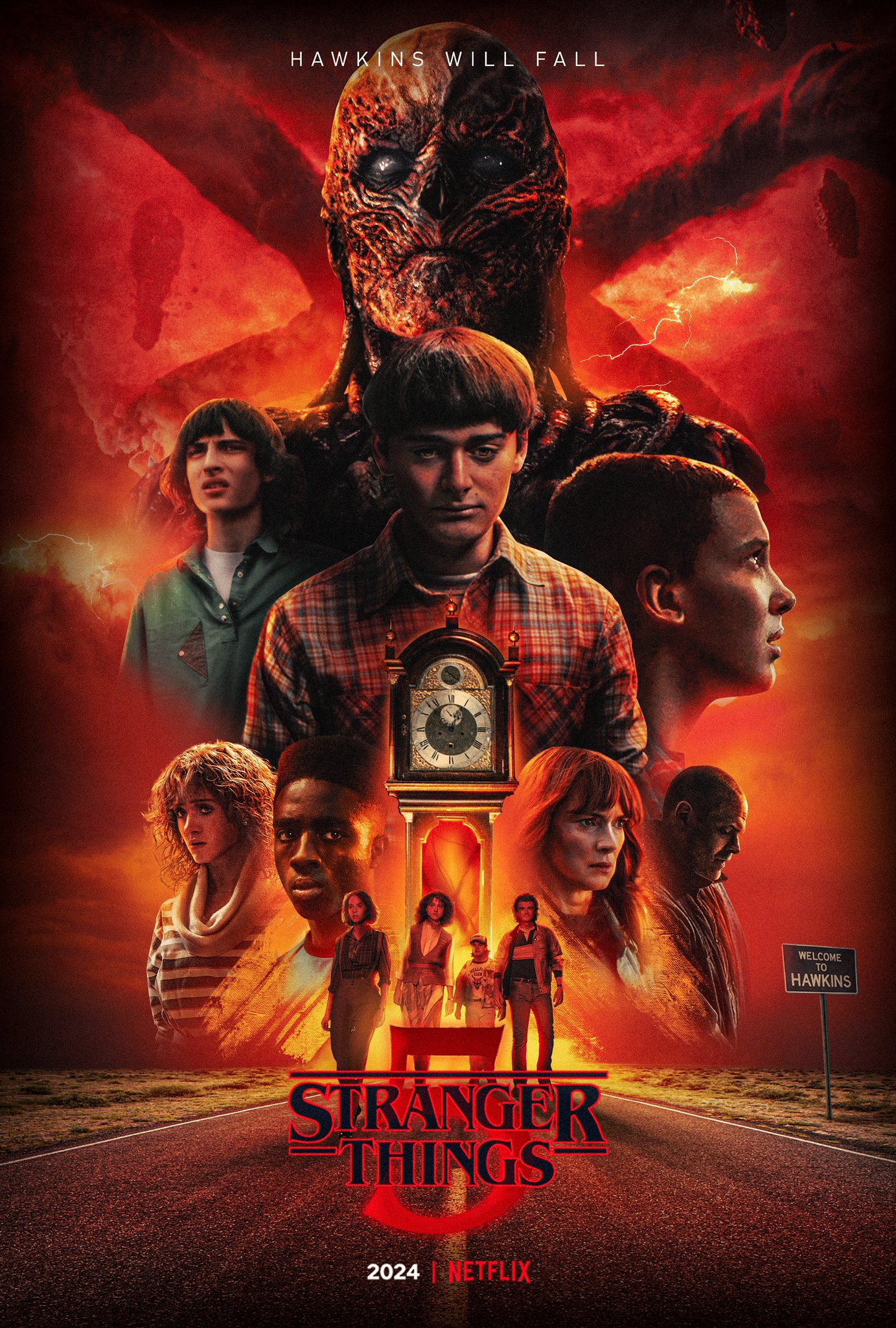 Axel Almirón on X: STRANGER THINGS 5 WILL BYERS POSTER FANART