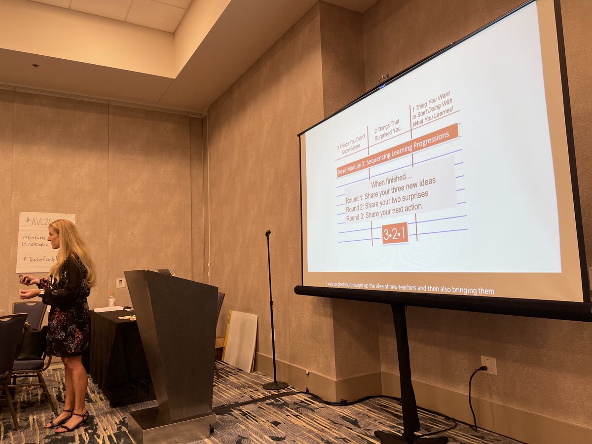 Dr. Olivia Amador (@oamadorv) on Twitter photo The future of learning is now…Structured and Connected Conversations about Learning Progressions as a pathway to proficiency. #TeacherClarityPlaybook #AVL2022 <a href="/ToniFaddis/">Toni Faddis</a> The future of learning is now…Structured and Connected Conversations about Learning Progressions as a pathway to proficiency. #TeacherClarityPlaybook #AVL2022 <a href="/ToniFaddis/">Toni Faddis</a>