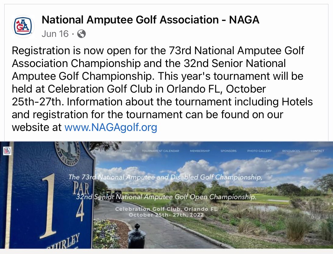 Please come join us for a game of Hit it go find it and hit it again 😜😜😜😜😜😜 #adaptivegolf #floridagolf #amputee #NAGAgolf