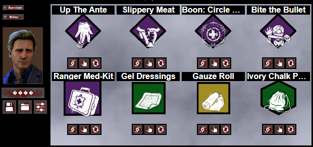 Nilo4z's tweet image. As três builds que ando mais usando em solo surv, confesso que ando amando todas, e vocês, quais tem usado com a mudança do meta? #dbd #deadbydaylight #dbdbuild