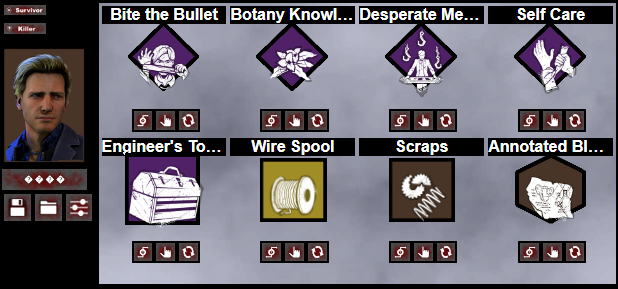 Nilo4z's tweet image. As três builds que ando mais usando em solo surv, confesso que ando amando todas, e vocês, quais tem usado com a mudança do meta? #dbd #deadbydaylight #dbdbuild