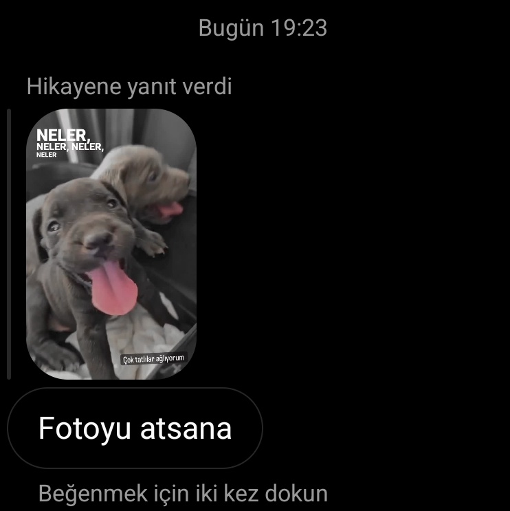 İnsan bir kez aa çok tatlılar deseydi püü