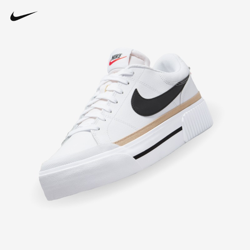 Nike's tweet photo. Elevate your everyday style in this legacy-inspired shoe with a lifted platform midsole.