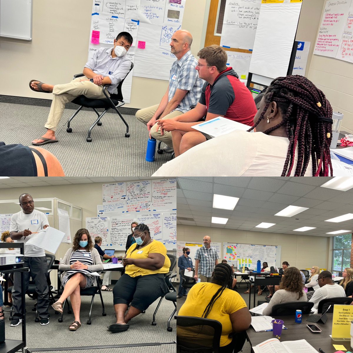 Engaging in a consensus discussion about the differences we observed in bone, skin and muscle cross sections <a href="/JCPSScience/">JCPS Science</a> with <a href="/abeslo/">Abe Lo, PhD</a>. <a href="/BSCSorg/">BSCS Science Learning</a> <a href="/OpenSciEd/">OpenSciEd</a> <a href="/jcprobyBSCS/">Jenine Cotton-Proby</a>