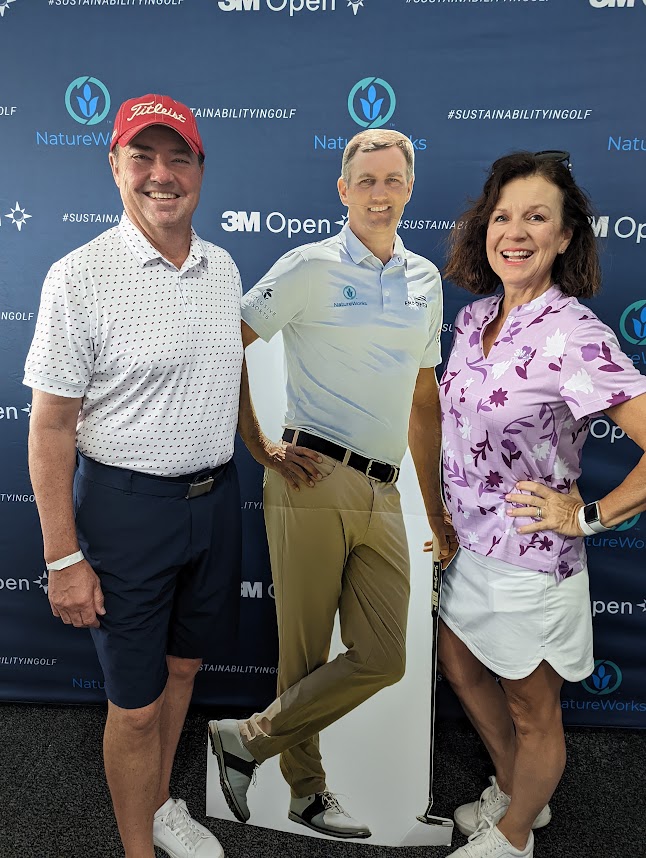 Well, these are some of the faces who had fun last week/weekend as a Sustainability Partner of the <a href="/3MOpen/">3M Open</a>. Go #TeamNatureWorks! 🌱⛳ #sustainabilityingolf
