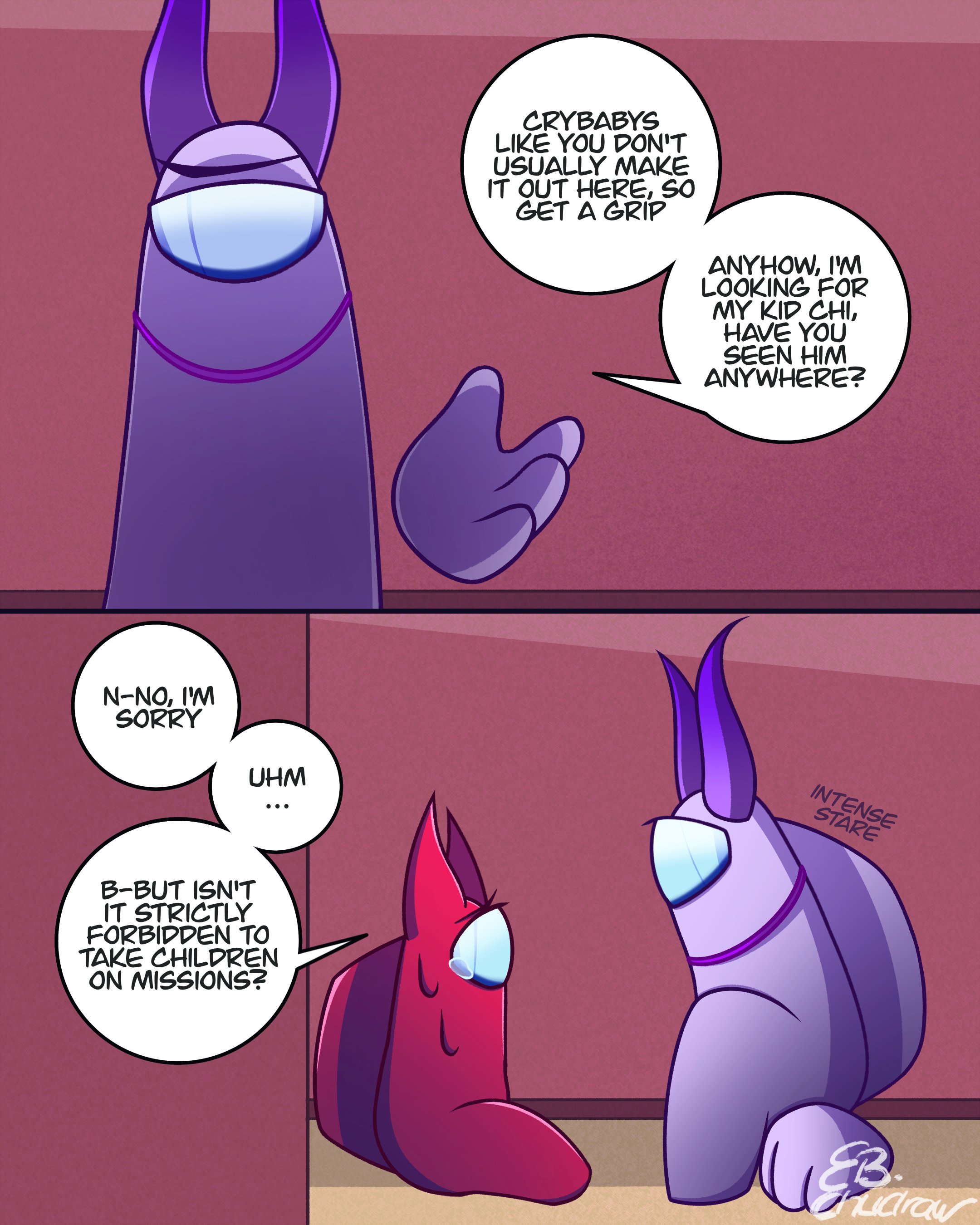 Chudraw on Twitter "My Among Us Comic "AmongUs Story" Here's Part 49