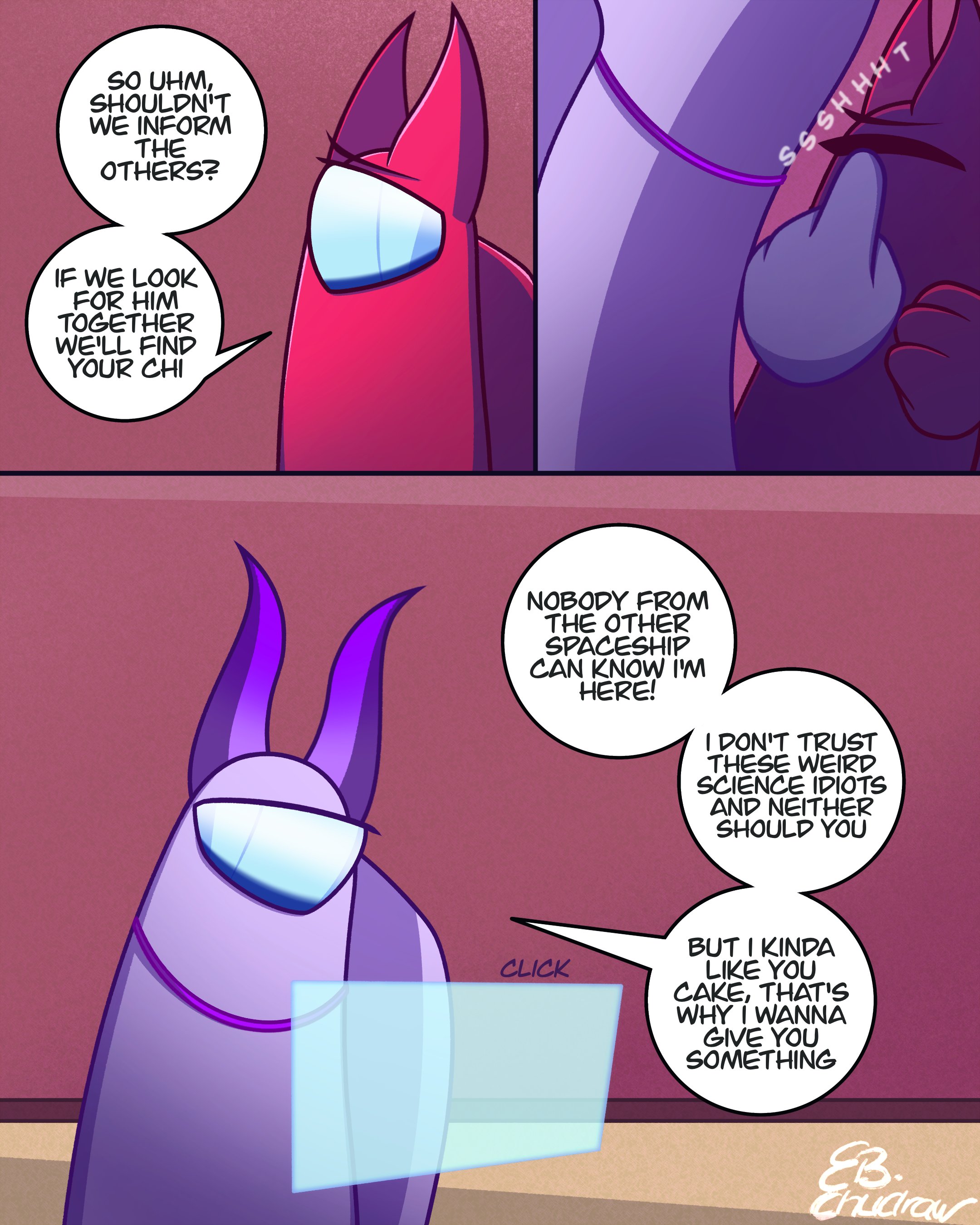 Chudraw on Twitter "My Among Us Comic "AmongUs Story" Here's Part 49