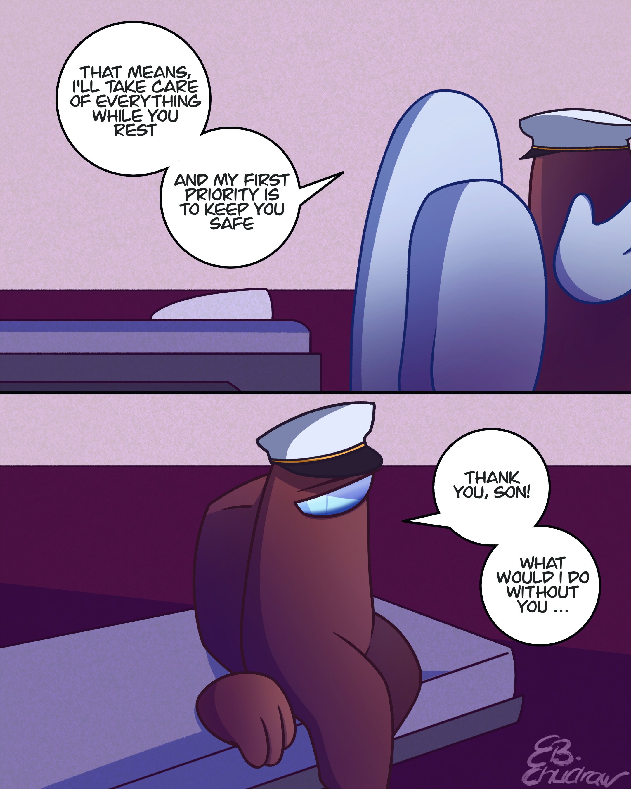 Chudraw on Twitter "My Among Us Comic "AmongUs Story" Here's Part 50