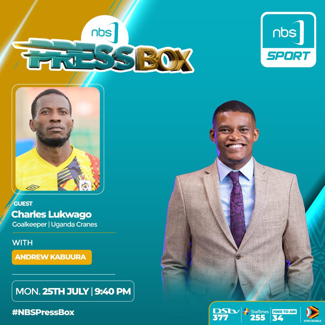 The Captain @Lukwago24 will be on #NBSPressBox tonight! #NBSPressbox #NBSportUpdates #ChampioningUgandanSport