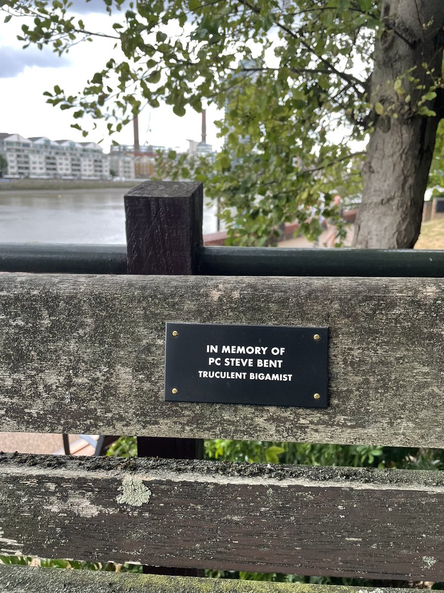 should_b_workin's tweet photo. This is the most incredible bench inscription I've ever seen https://t.co/FPyMJH13th