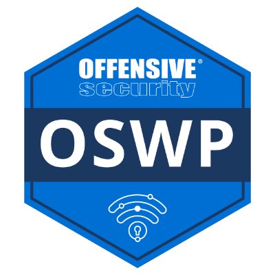 simonroses's tweet image. Better later than never! Im now a Offensive Security Wireless Professional (OSWP) #RF #oswp #offensivesecurity #wireless #wifi #CyberSecurity 😊