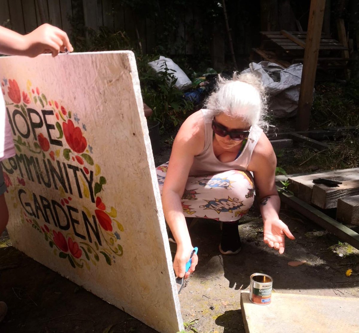 Hope Community Garden tweet media