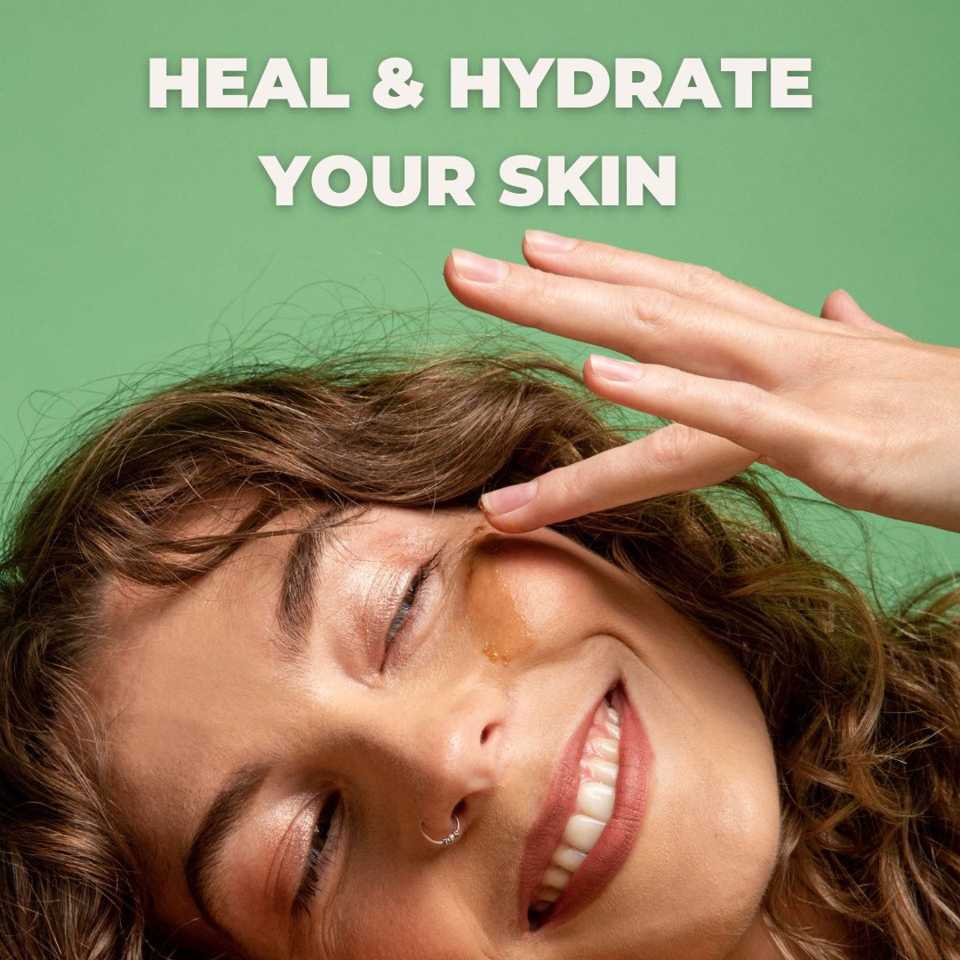 Using 100% Batana Oil can be a great way to heal and hydrate dry itchy skin.