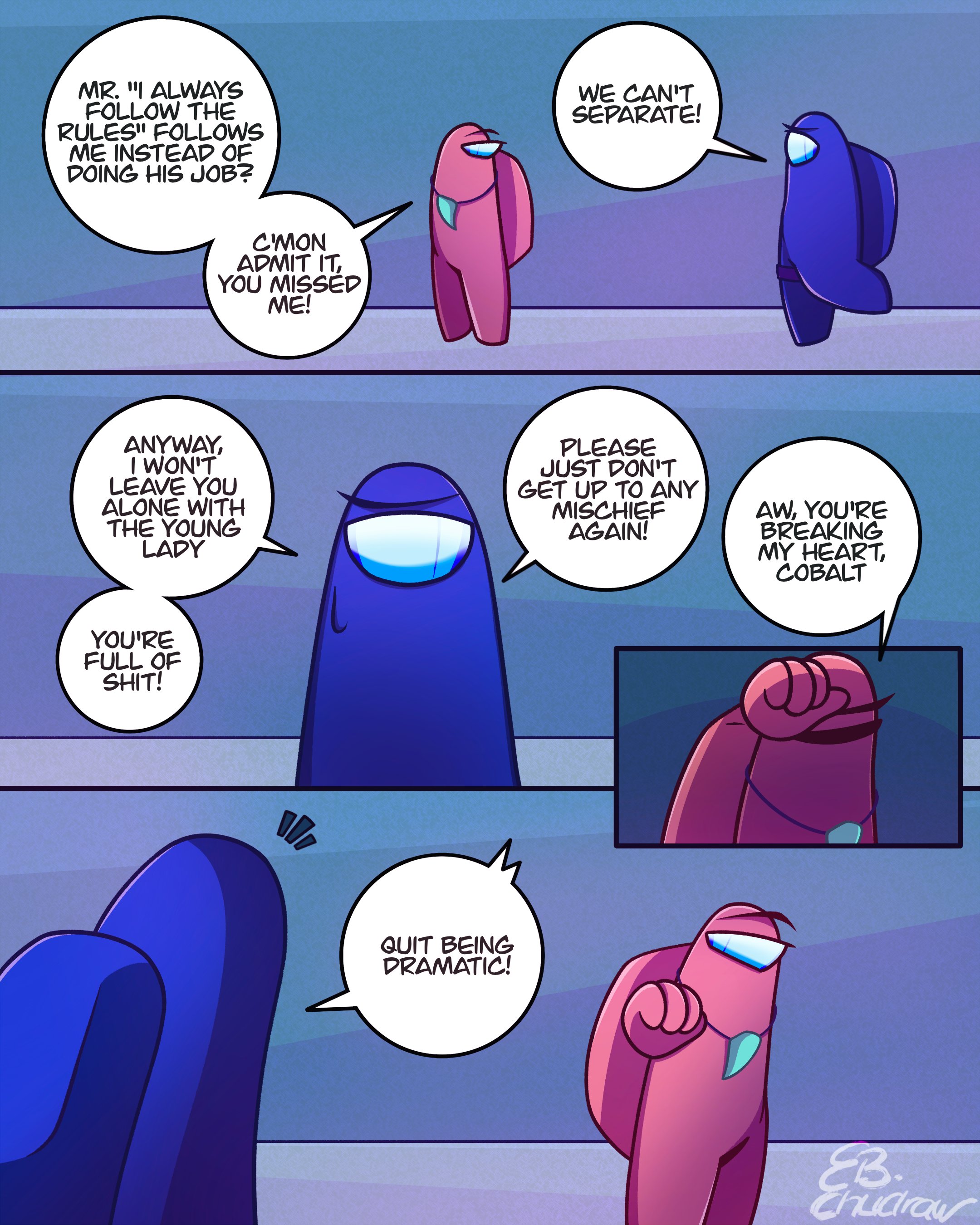 Chudraw on Twitter "My Among Us Comic "AmongUs Story" Here's Part 52