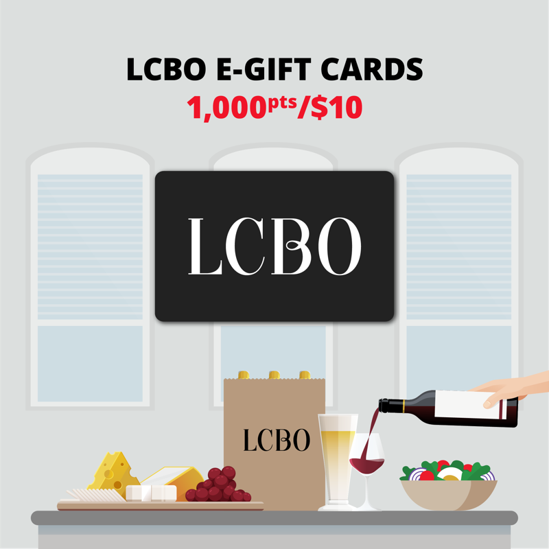 Aeroplan on Twitter "Share the good times with LCBO egift cards