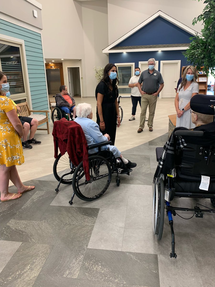 I look forward to hearing more about how much the residents there enjoy their new, Duo Bike, which was purchased with Federal funding through NHSP, once it arrives next month! 2/2