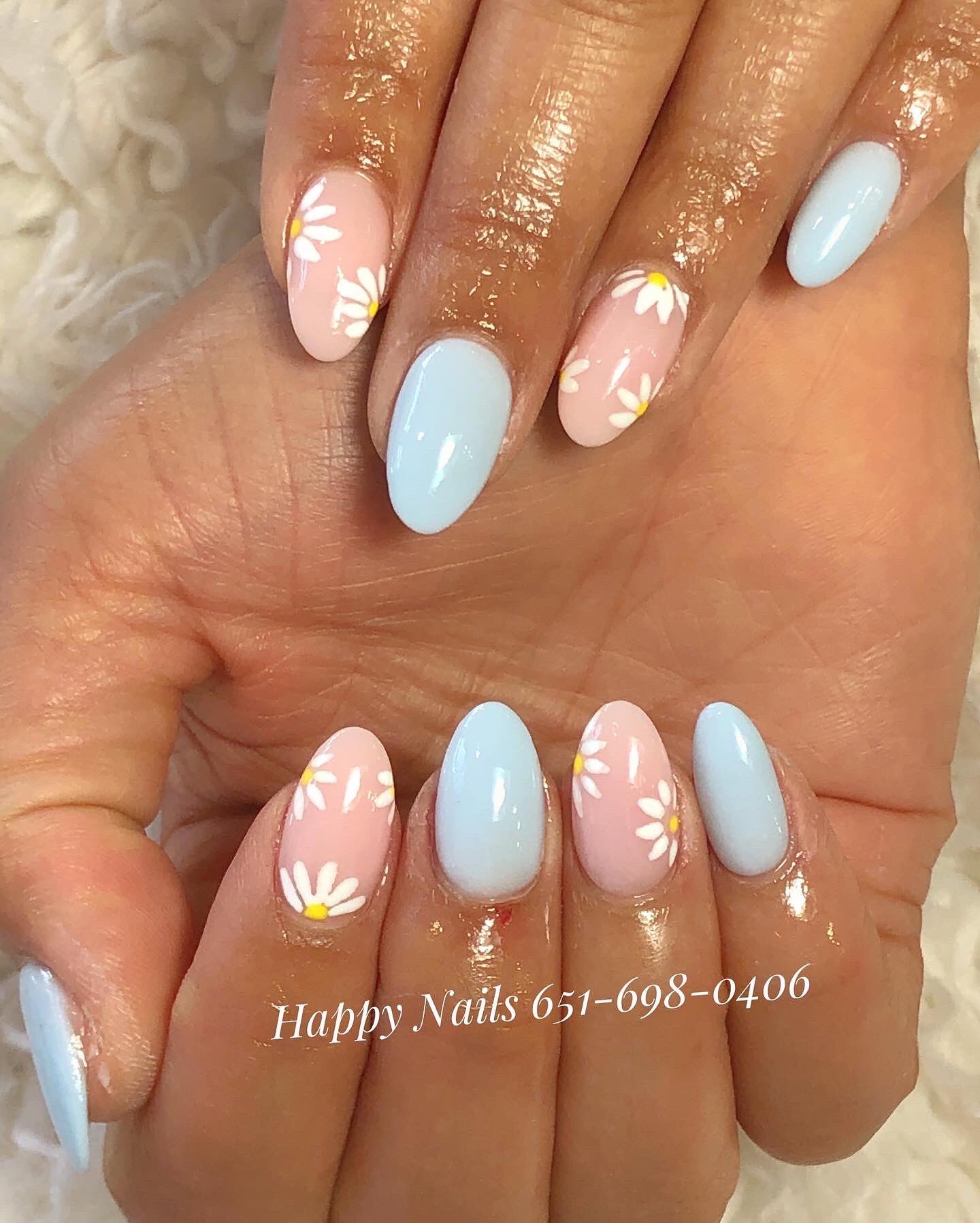 Nails Of The Month ~ Pink and Blue – The World As I See It