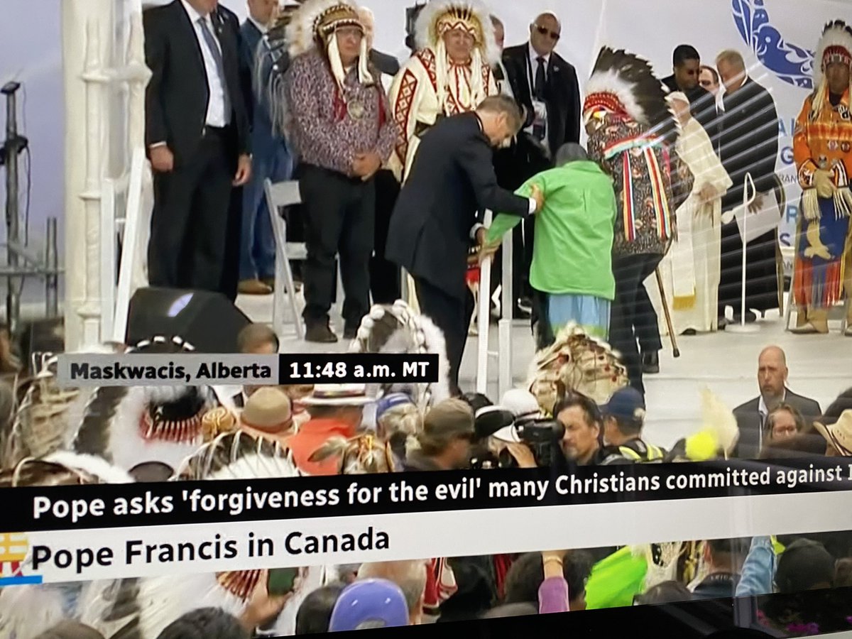 Historic.  #TruthAndReconciliation